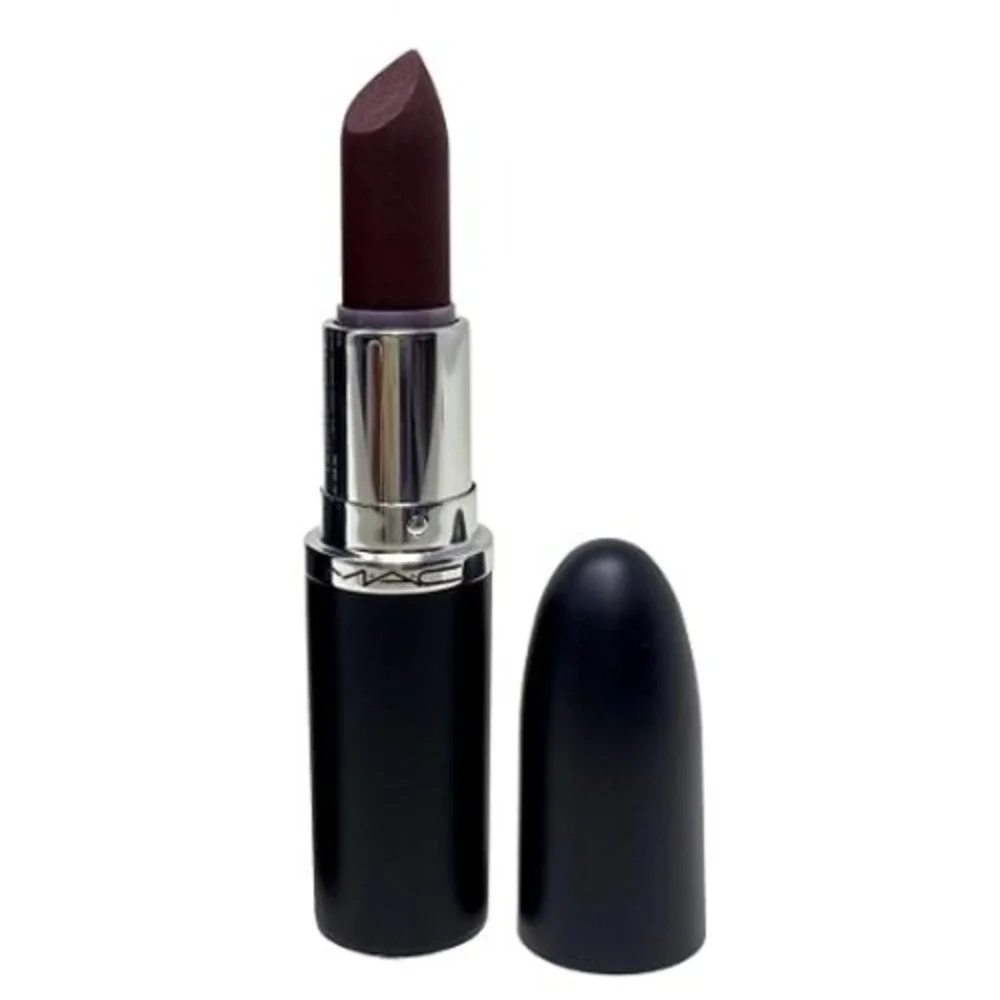 MAC MACximal Retro Matte Lipstick Mixed Media Deep Raisin Plum Matte Retail $25